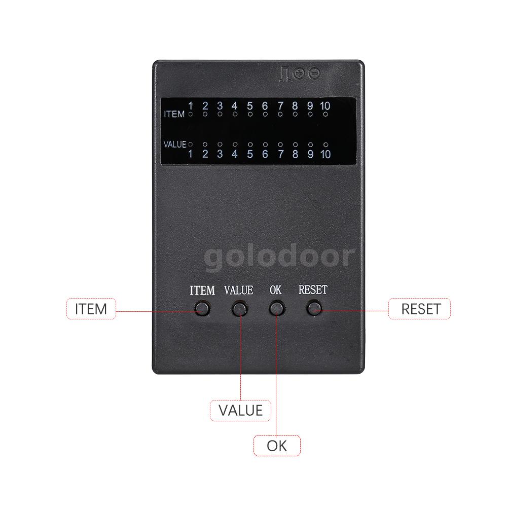 goolrc 60a esc programming without card